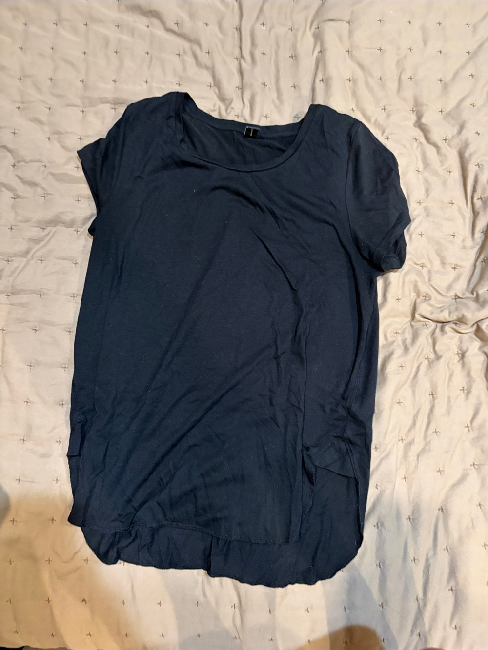 Gentle Fawn Navy Short Sleeve Scoop Neck Tee
